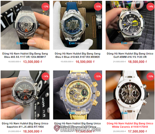 Đồng hồ Hublot siêu cấp - Luxury 8668