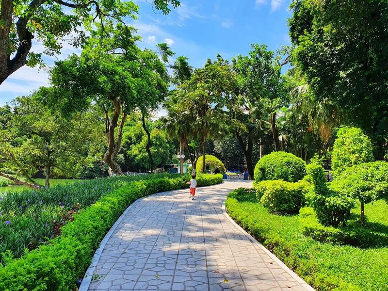 Top 6 công viên rộng, đẹp, nhiều cây xanh ở Hà Nội