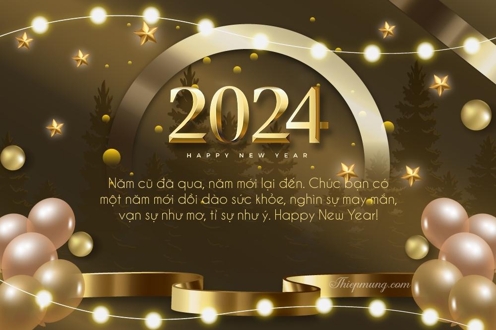 Cách tạo thiệp chúc mừng năm mới 2024 online miễn phí