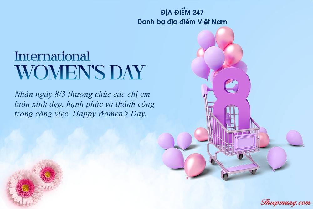 Hướng dẫn tạo thiệp chúc mừng ngày quốc tế phụ nữ 8/3 cho khách hàng, đối tác nhanh chóng và chuyên nghiệp